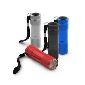 Latarka LED Esperanza EOT004M Altair w kolorze czerwonym, srebrnym, czarnym i niebieskim - Lampy i oświetlenie