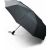 Esperanza EOU002K Milan fekete esernyő, nyitott állapotban