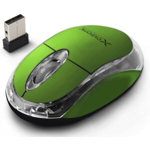 Esperanza XM105G mouse optică wireless verde cu receptor USB - Esperanza Mouse