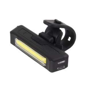 Esperanza Elnath USB rechargeable bike front light, black - Bicycle Light