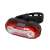 Esperanza Polaris USB rechargeable rear bike light, red, 5 LED, 120 lumens