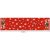 Ruhhy Christmas table runner dimensions, 220x40cm, gnome and snowflake design
