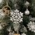 Ruhhy Snowflake Christmas Tree Ornament Hanging on Tree