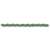 Green Christmas garland, 2.7 meters long, Ruhhy brand