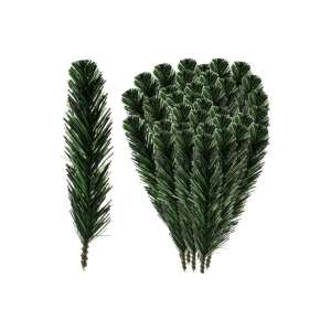 Ruhhy artificial pine needles for wreath, 21 cm, 40 pieces - Christmas Decoration