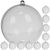 Transparent Balls 12 cm, 10 pcs Ruhhy 22279 Set 86754459