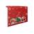 Christmas table runner with gnomes and snowflakes, 180x40cm, Ruhhy