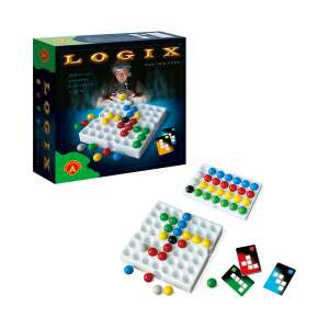 ALEXANDER Logix Puzzle igra, 46 komada, 10+ godina, društvena igra s obojenim kuglicama i kartama, strateška igra za djecu i odrasle