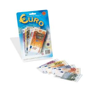 ALEXANDER Euro Spielgeld-Set, 119 Stück, 3+ Jahre, Verpackung und einige Scheine - ALEXANDER