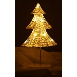 Podświetlana dekoracja choinkowa, 39cm LED ciepłe białe światło - Nonbrand Dekoracja świąteczna