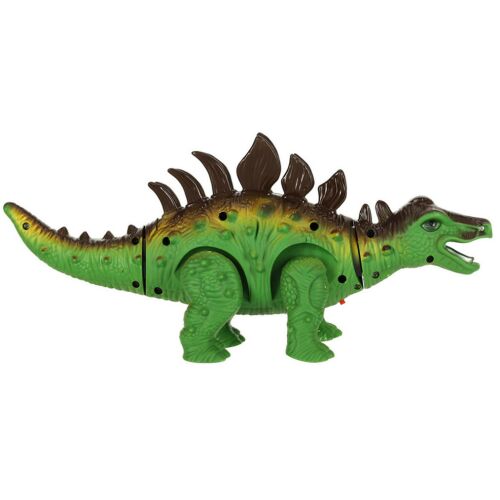 Ikonka Interaktívny Stegosaurus Dinosaurus Hračka, chodí, svieti, reve