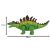 Ikonka Interactive Stegosaurus Dinosaur Toy dimensions, 28x13cm