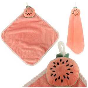 Gyermek kéztörlő óvodai rózsaszín görögdinnye collage, pink watermelon kids hand towel - Bath Towel, Washcloth, Hooded Towel
