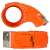 Prosun Metall-Packbandspender, orange, für schwere Arbeiten, 5 cm Band