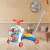 Ikonka 5in1 interactive walker as ride-on toy and activity center in a room setting