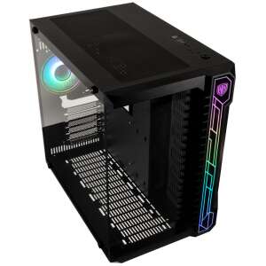 Carcasă PC Kolink Unity Code X ARGB ATX Mid-Tower cu panou lateral din sticlă călită, negru - Carcase PC