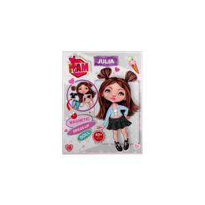 Магнитна кукла за преобличане Julia от Foam, забавна и креативна игра за деца - Баба и Къща за кукли