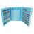 208 piece art set with easel, crayons, markers, pencils, paints, and more