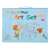 208 piece art set with easel, crayons, markers, pencils, paints, and more