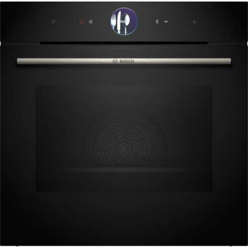 Bosch HSG7364B1 Serie8 built-in steam oven, black, HomeConnect, 21 functions