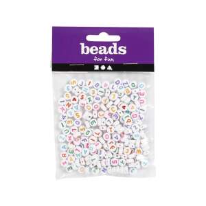 Betű és szám gyöngyök, 25g (kb 200db) 81619062 - Gyöngy & Gyöngyfűző