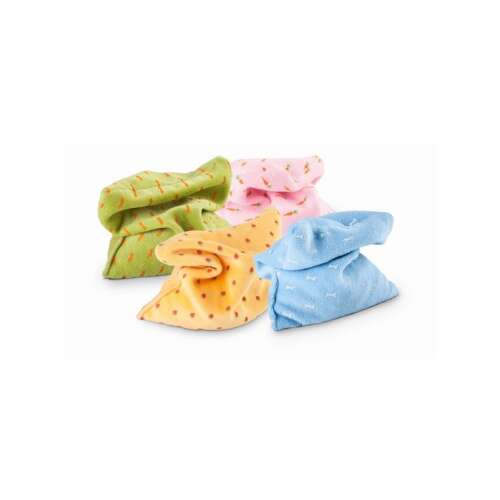 Set mit 4 Ico Süni Sitzsäcken in verschiedenen Farben und Mustern