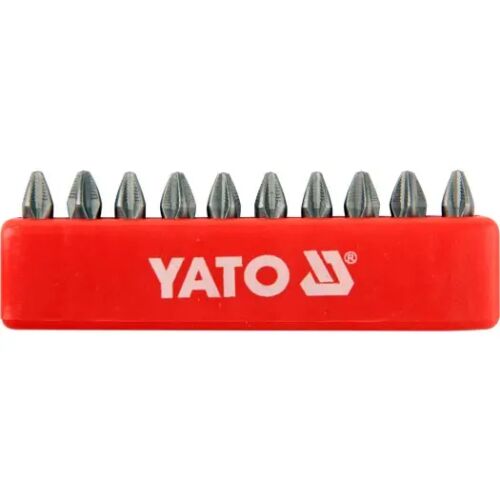 YATO Csavarbehajtó Bitkészlet - 10 db 1/4" 133506825 - Bitfej