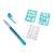 Create It Scented Tattoo Gel Pen with stencils and gems, blue