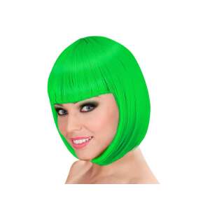 Lou Lou Neon Zöld Bob Paróka - Rövid, Frufrus 81625093 - Widmann