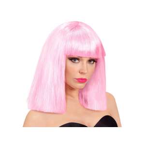 Perucă roz Showgirl, perucă de costum, perucă pentru femei, perucă de petrecere, perucă de deghizare - Frumusețe și sănătate