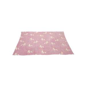Glow N Fun Unicorn Blanket, Pink, Glow in the Dark, Kids Blanket - Interior design