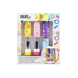 Sada rúžov Create It Mix & Match, 6 kusov, s 2 rúžmi a 4 farebnými puzdrami, aby ste si vytvorili vlastné jedinečné kombinácie rúžov - Create It!