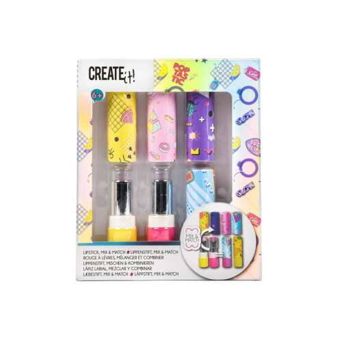 Create It Mix & Match Lipstick Set, 6 pieces