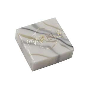 The Littlies Márvány radír, 35mm-es, fehér és szürke márvány mintával - Radír