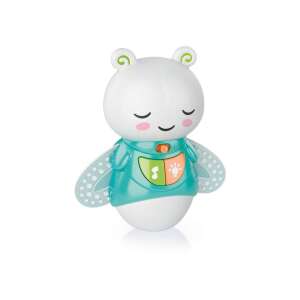 Clementoni Baby Glühwürmchen Nachtlicht, ein süßes und farbenfrohes Nachtlicht für Babys mit beruhigenden Geräuschen und Lichtern - Nachtlicht, Projektoren