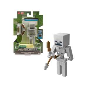 Minecraft: Skeleton karakter játékfigura - Mattel 81627979 