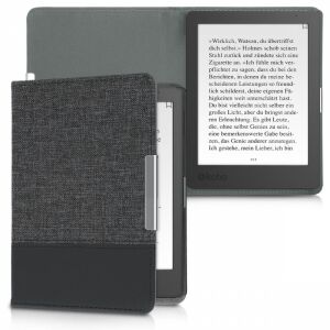 Kobo Aura Edition 1 Case, Textile, Grey, 43342.03