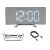 Digital Clock - with Alarm, Thermometer - Curved Design 81635102