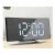 Digital Clock - with Alarm, Thermometer - Curved Design 81635102