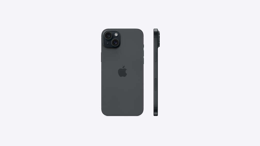 Apple iphone 15 plus 512gb 6gb ram dual sim mobiltelefon, black