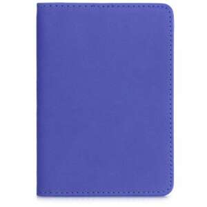 Kwmobile blue car document holder, made of eco-leather, for car registration and insurance documents - Dressing Accessory