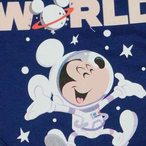 Rövid ujjú űrhajós baba body Mickey egér mintával kék 32791316 Body-k - Mickey egér