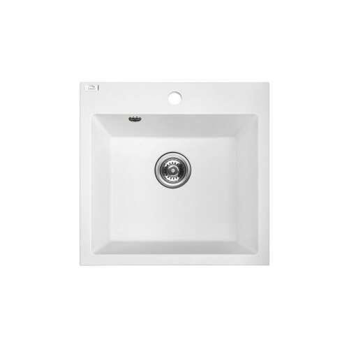 Laveo Alena fehér gránit mosogató