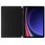 Samsung Galaxy Tab S9 FE 10.9 Zoll Schwarze Smart Case mit Stifthalter, offene Ansicht