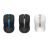 Havit MS951GT wireless mouse color options: blue, black, white