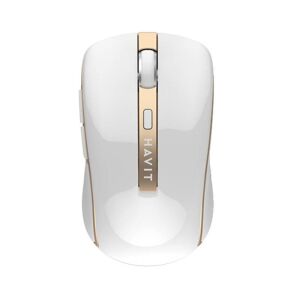 Havit MS951GT white wireless mouse, ergonomic design - Mouse