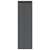 vidaXL 2 db szürke tömör fenyőfa faliszekrény 30 x 30 x 100 cm 81922794