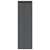 vidaXL 2 db szürke tömör fenyőfa faliszekrény 30 x 30 x 100 cm 81922794