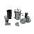 Esperanza Carrot electric juicer parts, black and silver