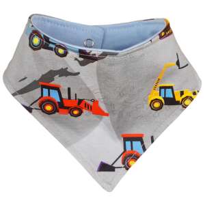 Traktor mintás babasál nyakkendő patentos - Nyálkendő